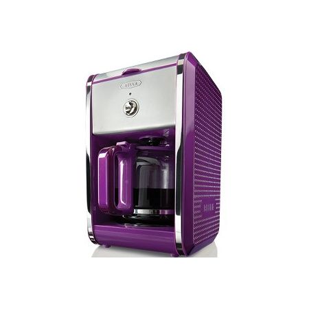 Bella Dots Collection 12 Cup Manual Coffee Maker Purple by Office Depot & OfficeMax